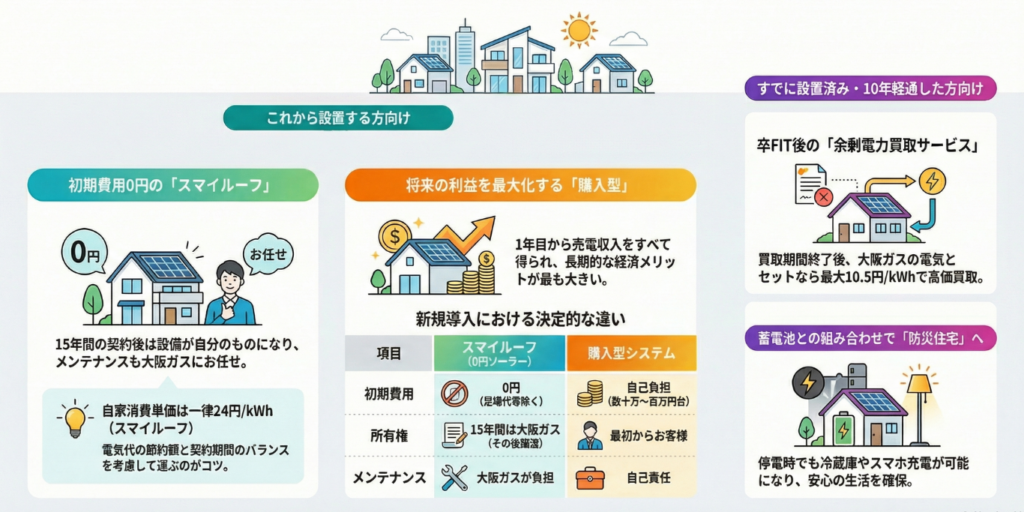 大阪ガス太陽光おすすめサービス3選