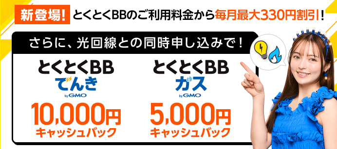 GMOとくとくBBでんき